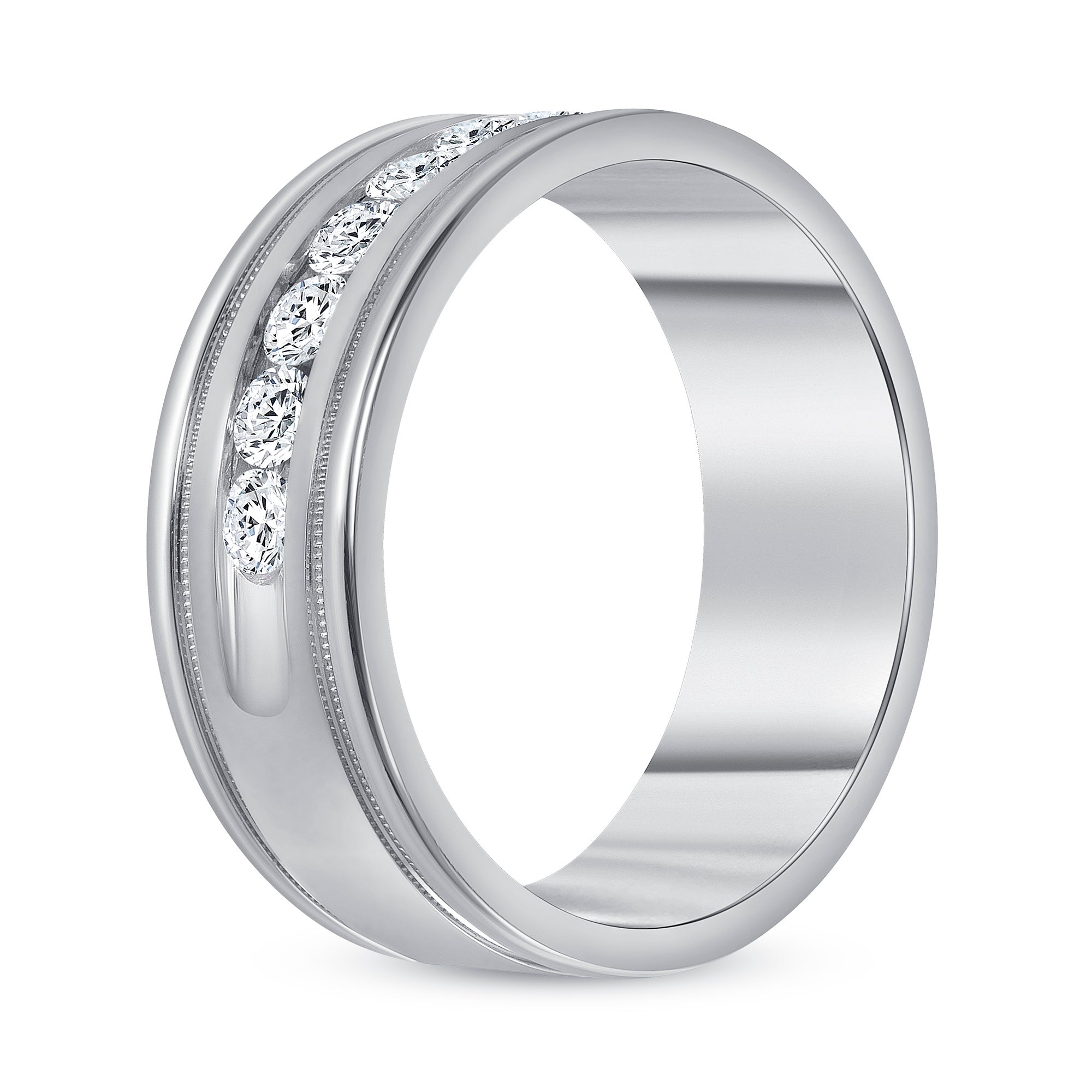 Channel Diamond Band – Diamonds by Azi