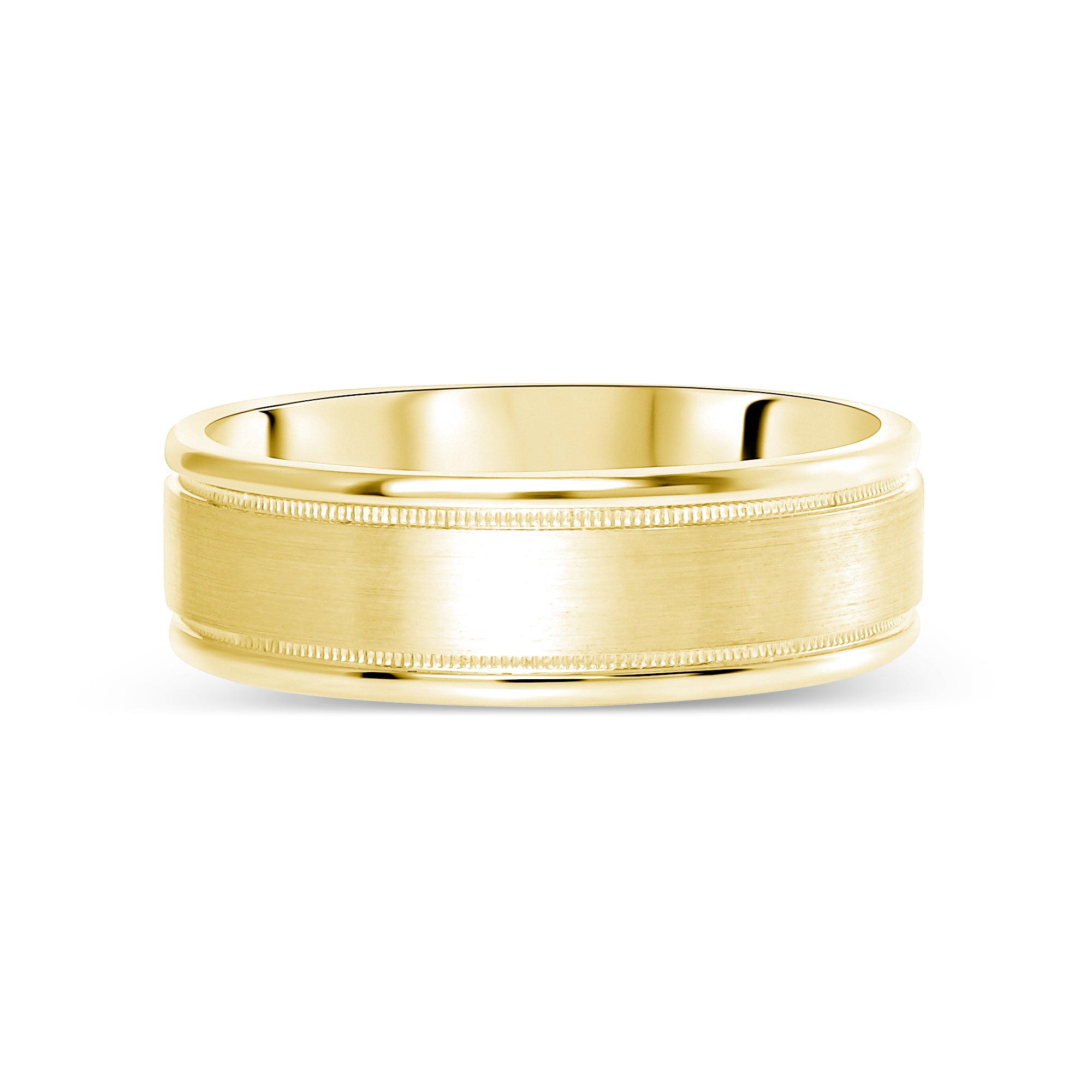Men's Yellow Gold Milgrain Wedding Band | Milgrain Men's Wedding Band Men's Yellow Gold Milgrain Wedding Band | Milgrain Men's Wedding Band