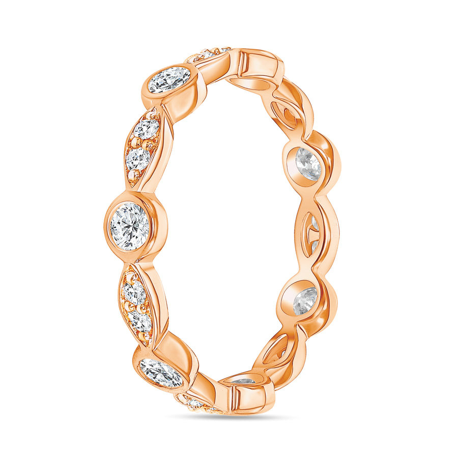 oval shaped diamond ring rose gold