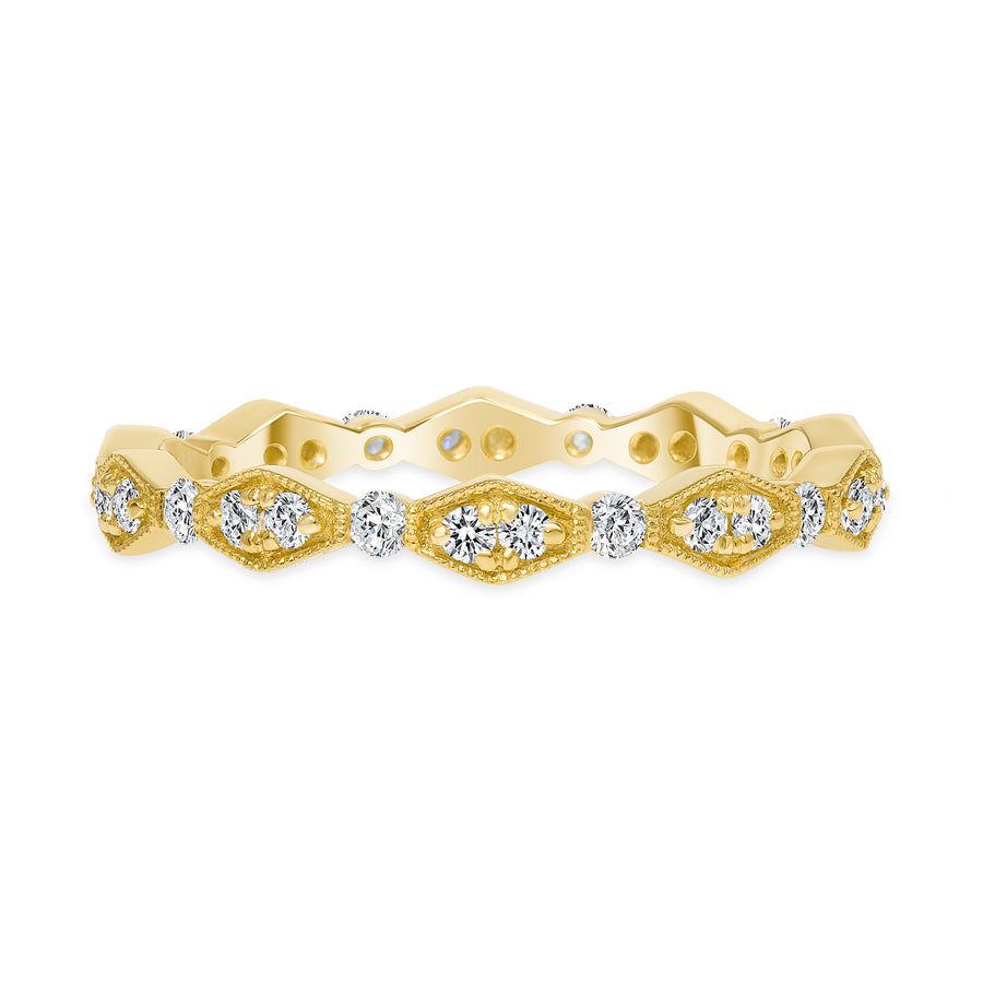 gold vintage diamond ring