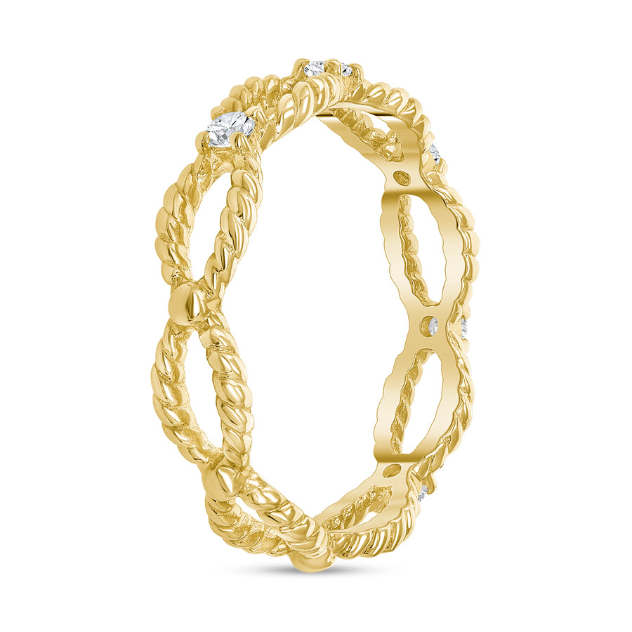 gold vintage diamond ring