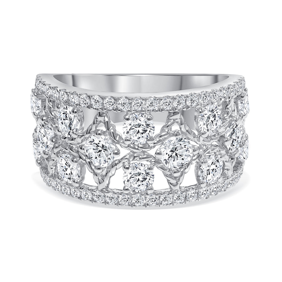 diamond fashion rings white gold