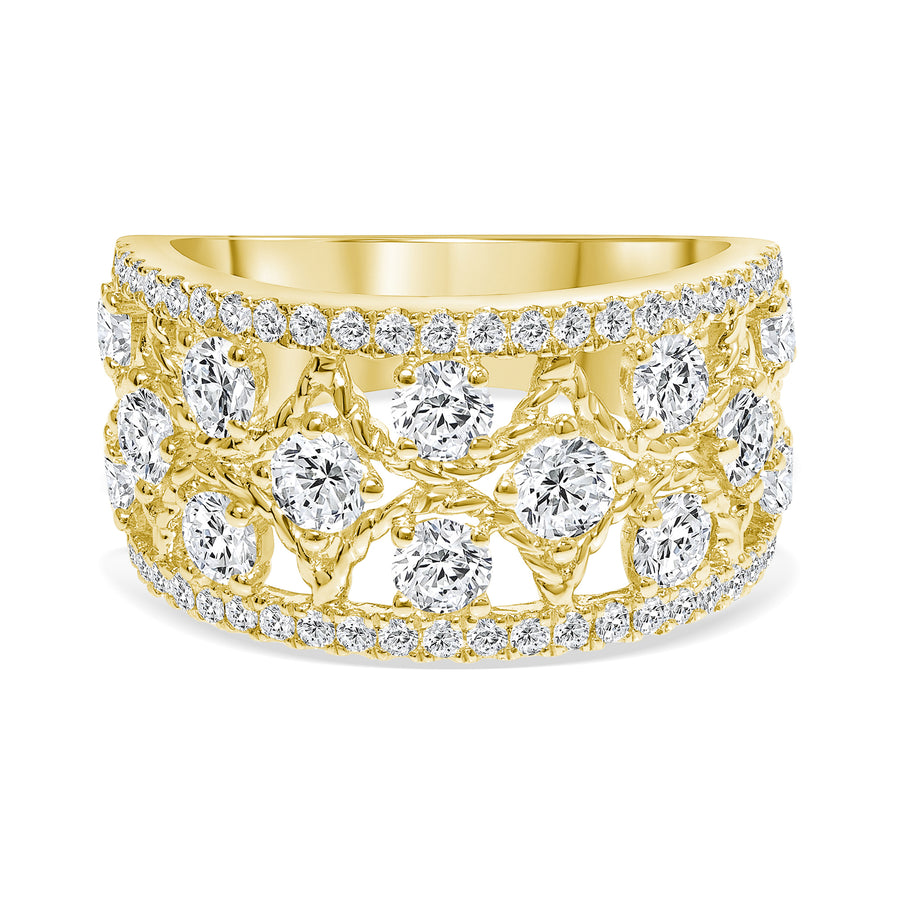 diamond fashion rings gold