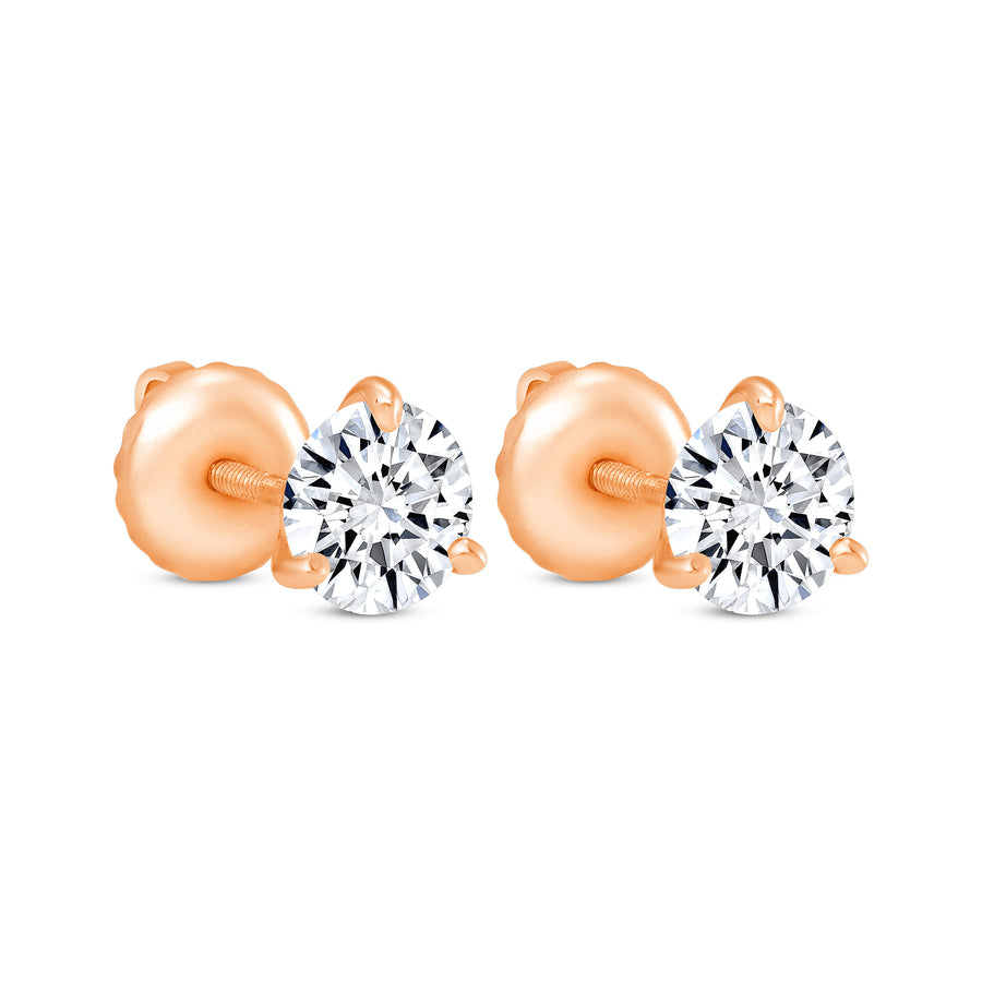 1.6 carat diamond stud earrings Clearance