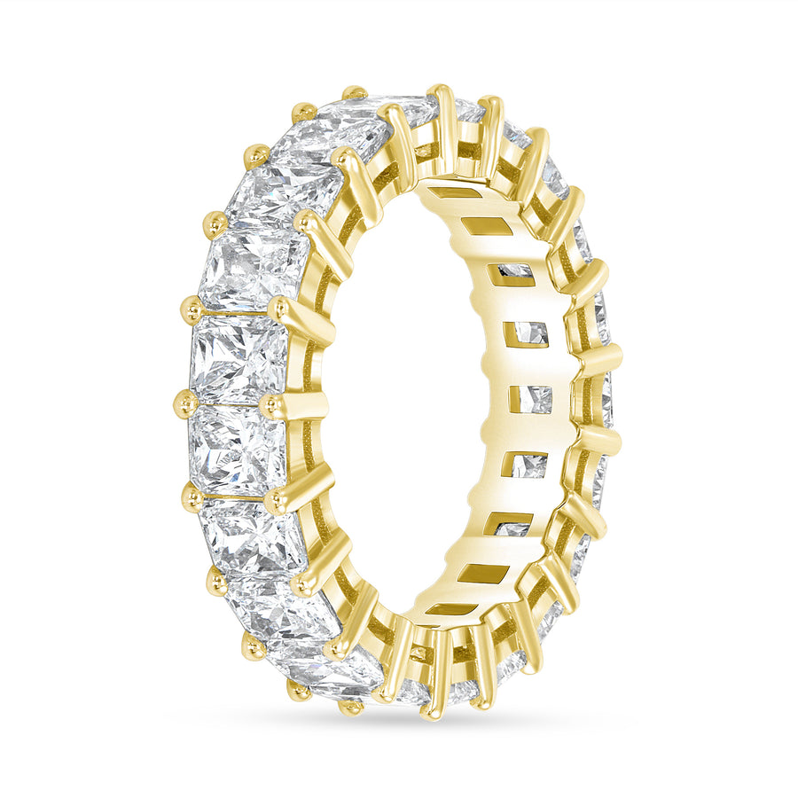 radiant diamond ring gold