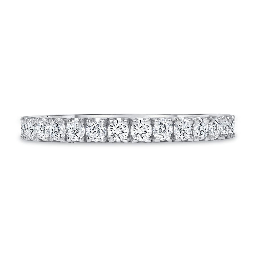 classic diamond ring white gold