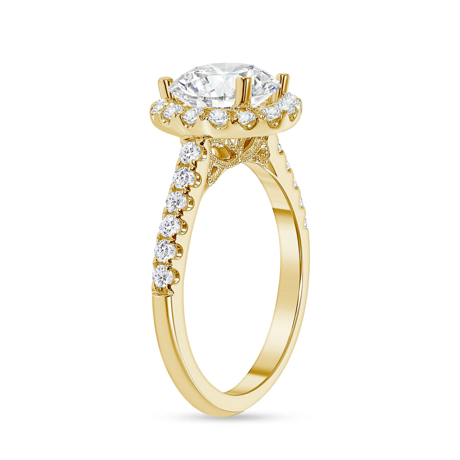 1.5 carat round diamond engagement ring