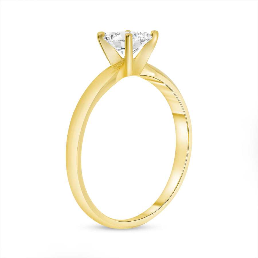 cushion cut diamond engagement ring gold