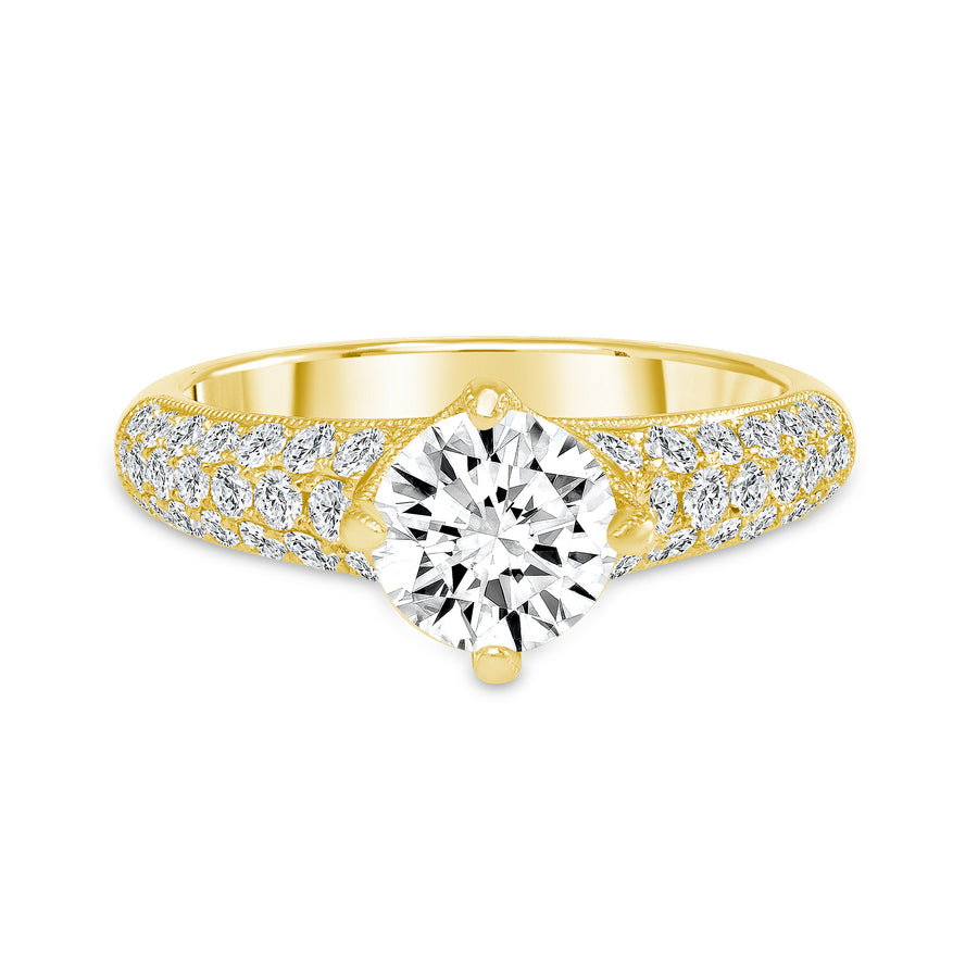 1.65 carat diamond ring gold